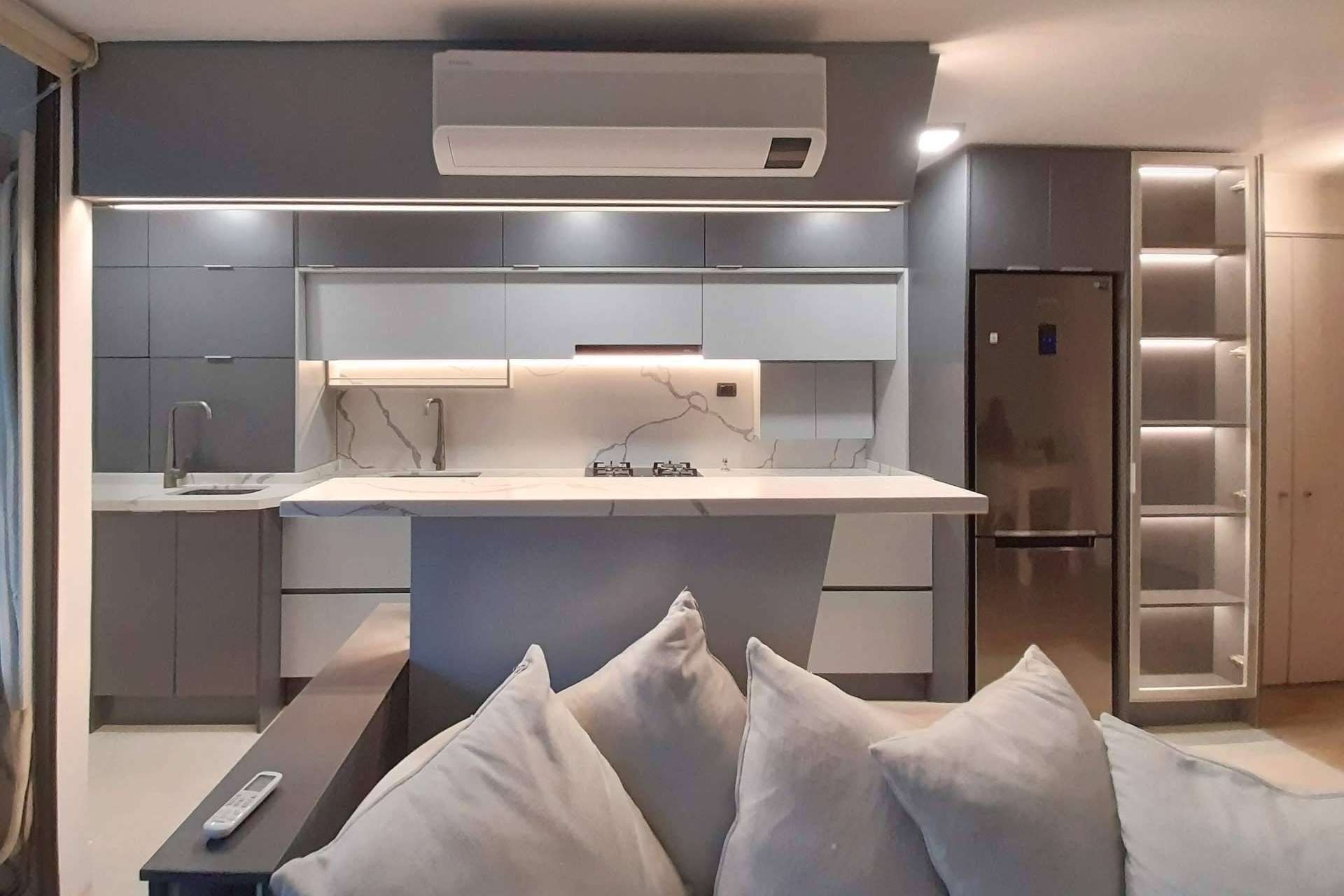 Cuántika Espacios ofrece muebles de cocina a medida